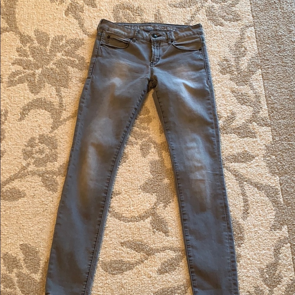 Articles of Society Gray Jeans
